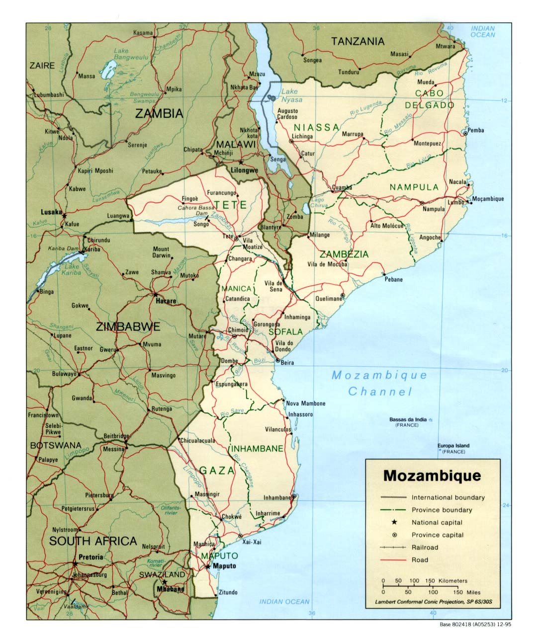 PopulationData.net : MOZAMBIQUE