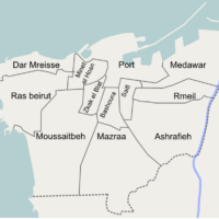 Beyrouth – districts