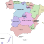 Espagne – communautés autonomes (régions)