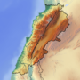 Liban – topographique