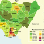 Nigéria – densité