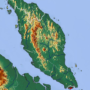 Malaisie – péninsule malaise : topographique