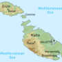 Malte – topographique