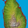 Sri Lanka – topographique