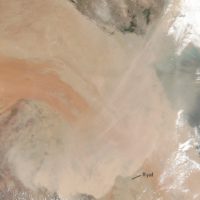 Arabie saoudite – tempête de sable (avril 2018)