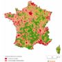 France – urbanisation (communes, 2017)