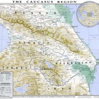 Caucase – relief