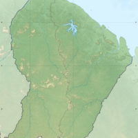 Guyane – topographique