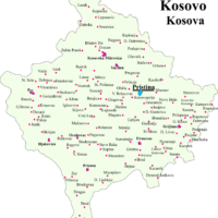 Kosovo – villes