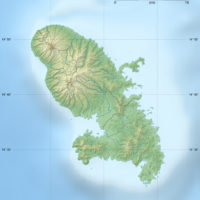 Martinique – topographique