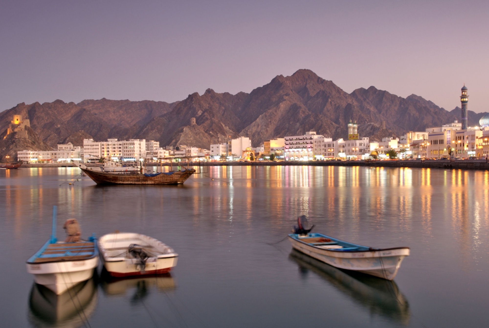 Vieille ville de Mascate, capitale d'Oman