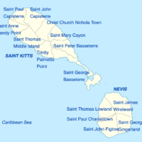 Saint-Christophe-et-Niévès – administrative