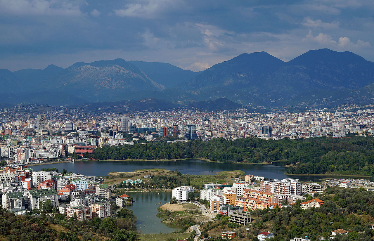 Tirana, capitale de l'Albanie