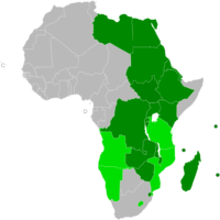 Afrique – COMESA : pays membres