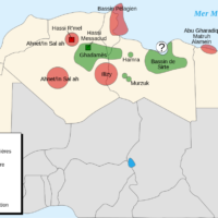 Afrique du Nord – régions pétrolifères