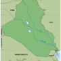 Irak – fleuves Tigre, Euphrate et Chatt-el-Arab
