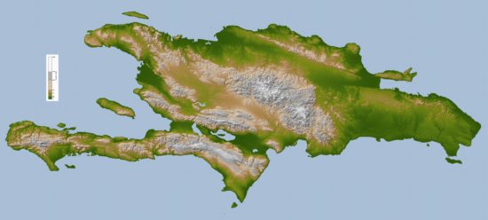 Hispaniola - topographique