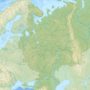 Russie – Russie européenne topographique
