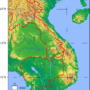 Viêt Nam – topographique