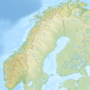 Norvège – topographique