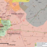 Alep, Syrie : situation militaire (1er novembre 2016)