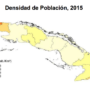 Cuba – densité (2015)