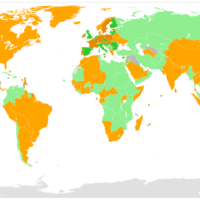 Monde – COP21 : pays signataires (novembre 2016)