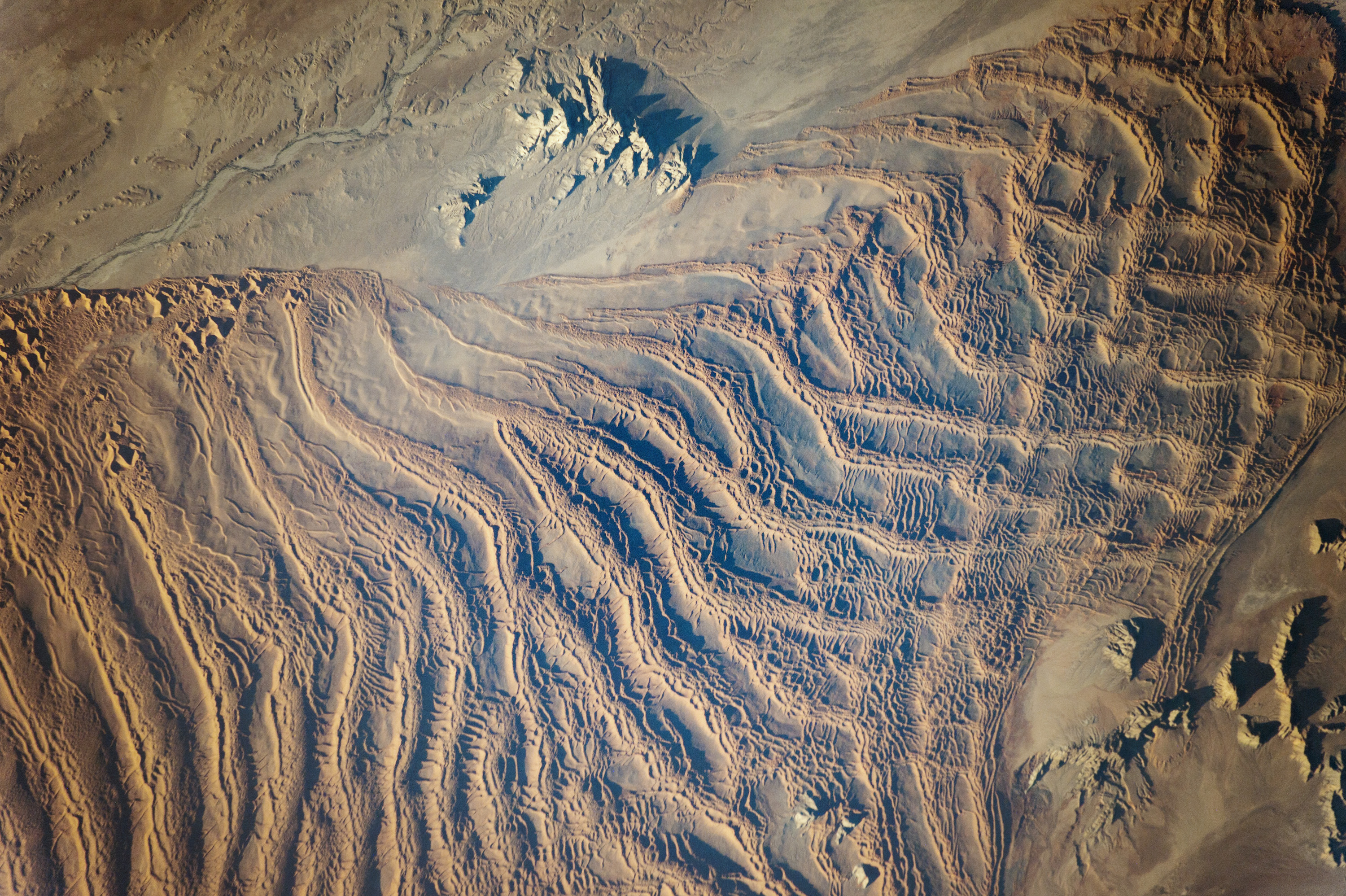 Namibie - dunes linéaires