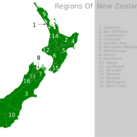 Nouvelle-Zélande – régions