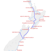 Nouvelle-Zélande – trains
