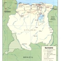 Suriname – territoires disputés