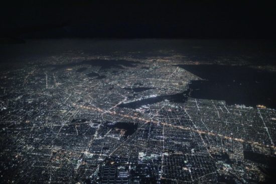 Mexico, vue la nuit depuis la Station spatiale internationale
