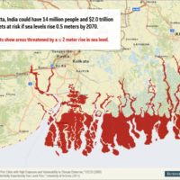 Calcutta – Inde : Montée des eaux