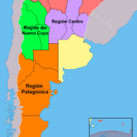Argentine – régions intégrées