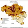 Belgique – urbanisation (2008)