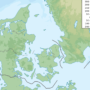 Danemark – topographique