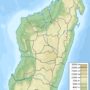 Madagascar – topographique