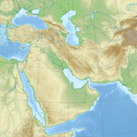 Moyen-Orient – topographique