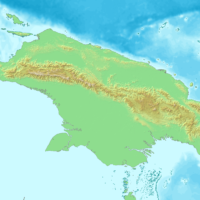 Nouvelle-Guinée – topographique