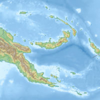 Papouasie-Nouvelle-Guinée – topographique