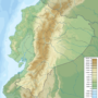 Équateur – topographique