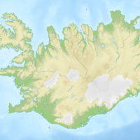 Islande – topographique