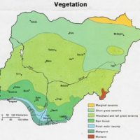 Nigéria – végétation
