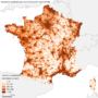 France – densité (communes)