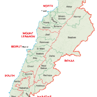 Liban – administrative