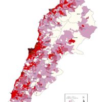 Liban – densité (2004)