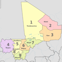 Mali – régions
