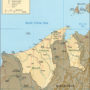 Brunei – topographique