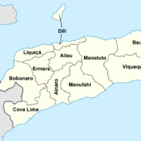 Timor oriental – districts