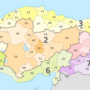Turquie – administrative (régions et provinces)